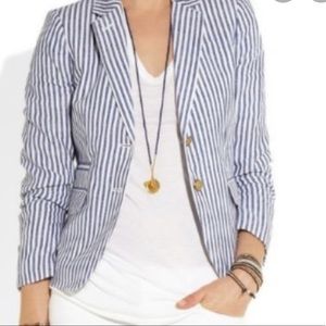 J. Crew linen Schoolboy blazer NWT 4